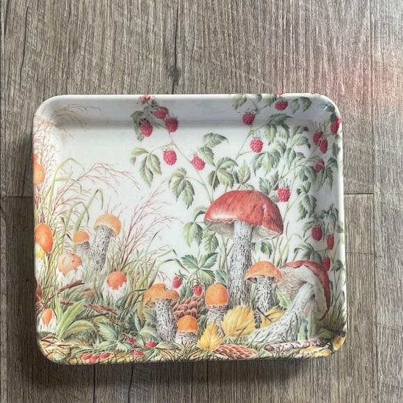 Vintage Other - •| vintage mushroom tray